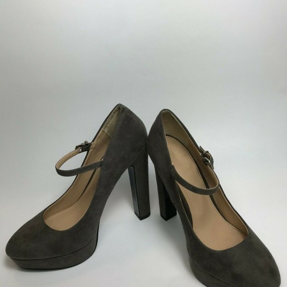 Zara Trafaluc Buckle Strap Platform Block Heels - Picture 4 of 11